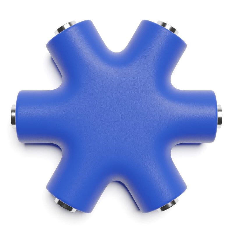 ExcelValley - Mono Patch Cable Splitter - TS 3.5mm 1/8" - Modular Synth Eurorack [Pink] - Image 4